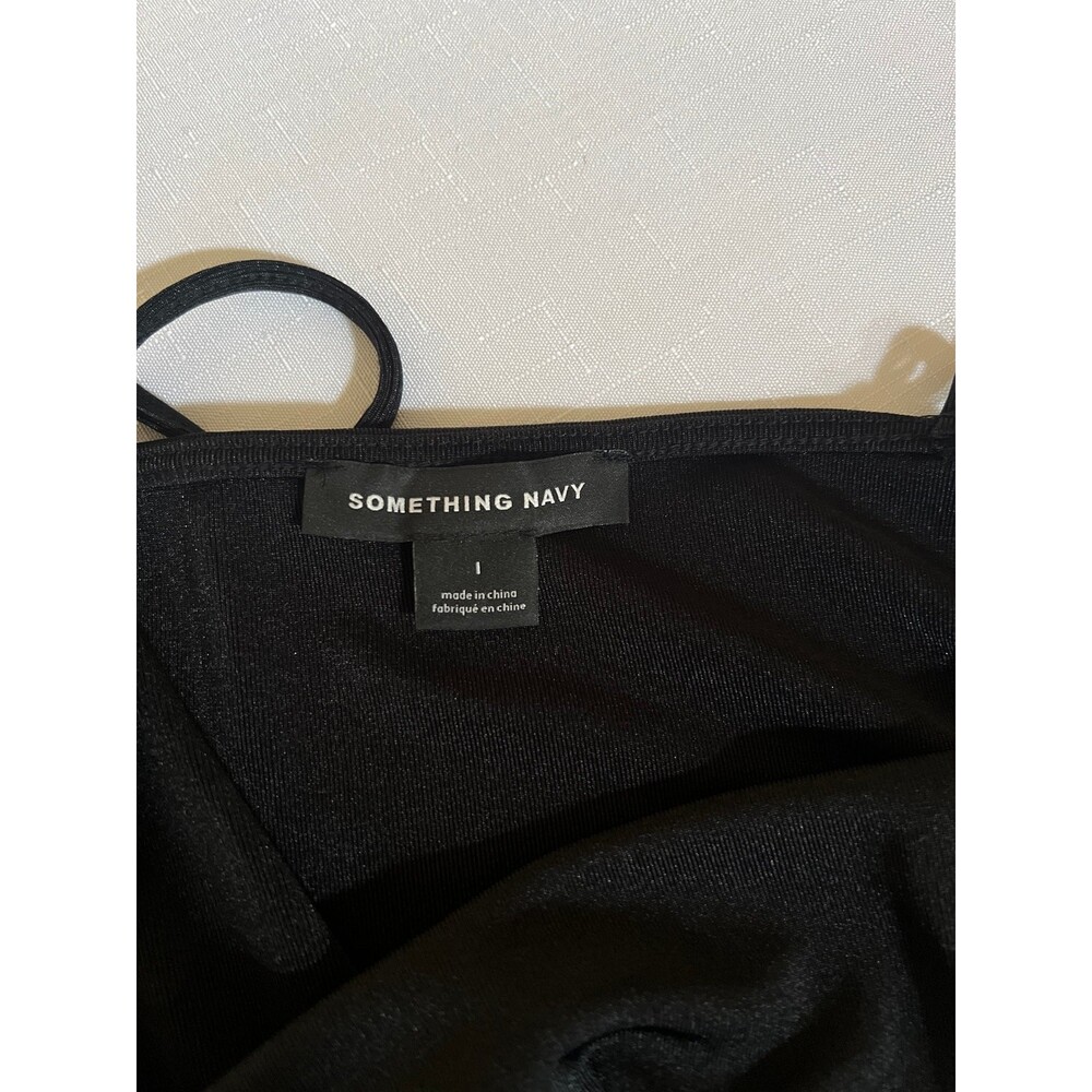 NWT Something Navy Essential Slip Dress NWT large black - Picture 7 of 10